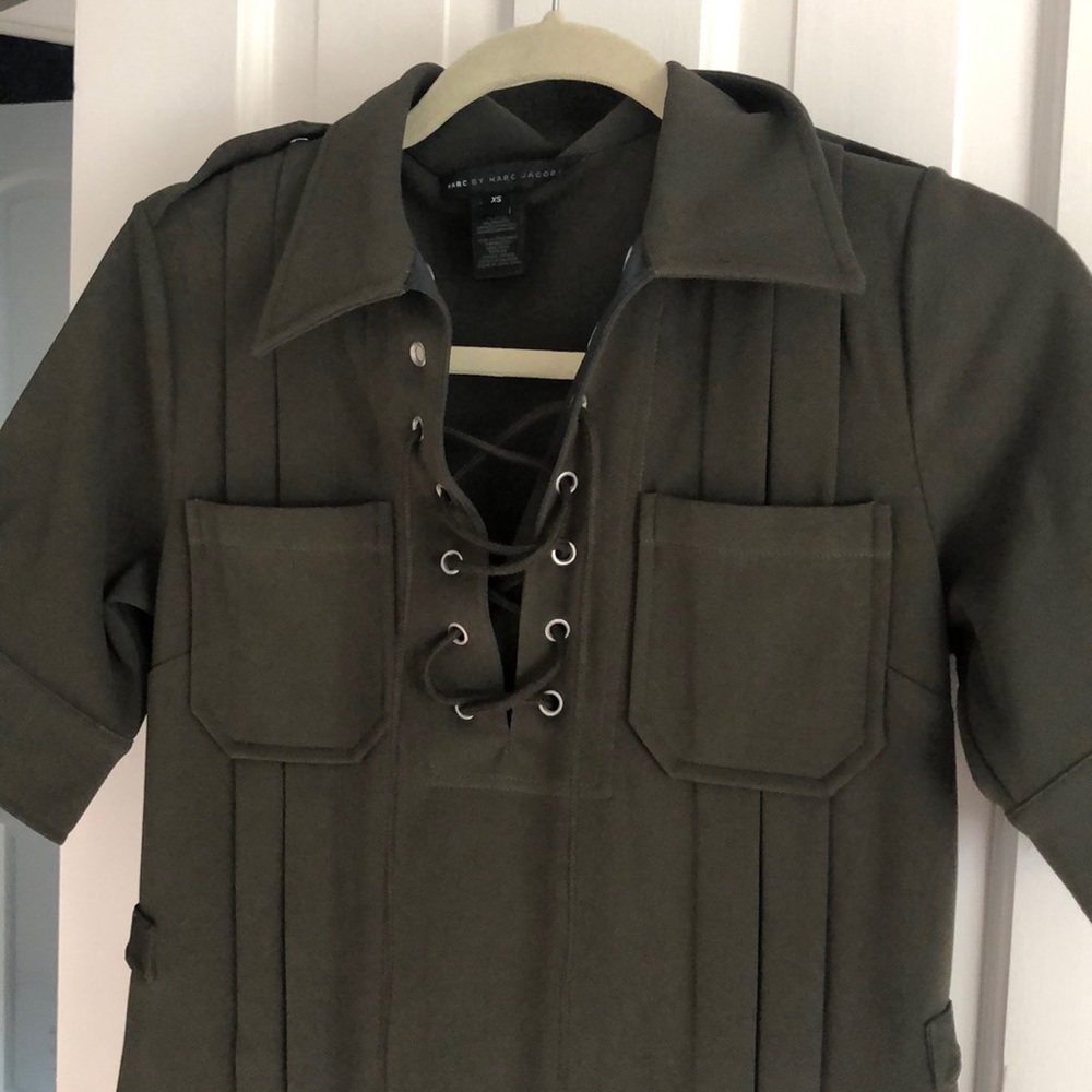 Marc by Marc Jacobs Army Green Dress